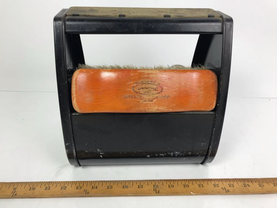 Spacemaster Shoe Shine Metal Caddy Box With Brush And Supplies From William 'Bill' H. Harris, RADM, USN (Ret.) [Photo 7]