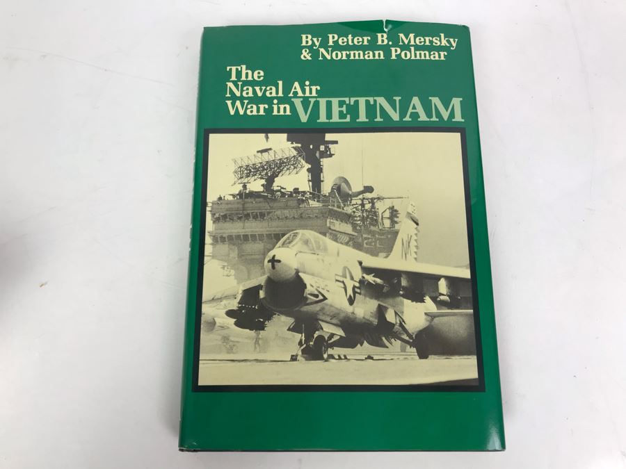 USS Sacramento AOE-1 Coffee Cup, Attack Squadron 125 Coffee Cup Personalized To Bill Harris And Book The Naval Air War In Vietnam 3rd Printing [Photo 9]