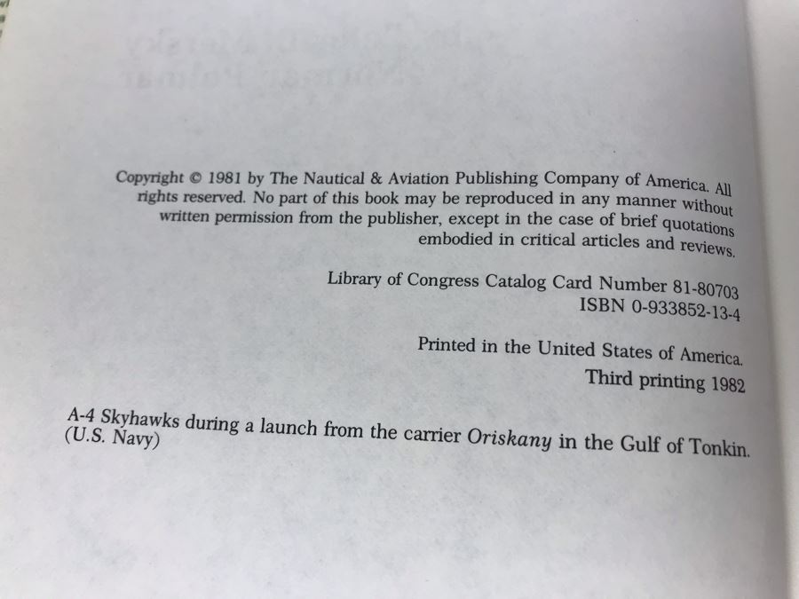 USS Sacramento AOE-1 Coffee Cup, Attack Squadron 125 Coffee Cup Personalized To Bill Harris And Book The Naval Air War In Vietnam 3rd Printing [Photo 12]
