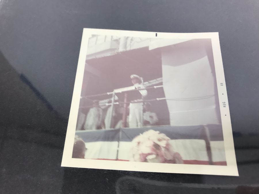 William H Harris Capt. USN CO USS Seminole 3-Ring Binder Of Photographs Of USS Seminole (LKA-104) Includes Invitation To Change Of Command Ceremony - See Photos [Photo 82]