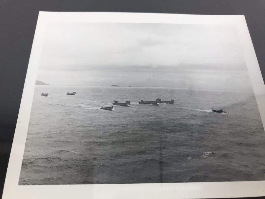 William H Harris Capt. USN CO USS Seminole 3-Ring Binder Of Photographs Of USS Seminole (LKA-104) Includes Invitation To Change Of Command Ceremony - See Photos [Photo 23]