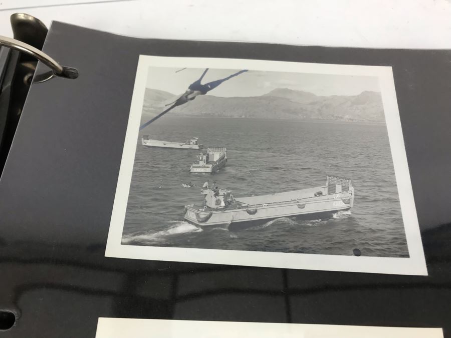 William H Harris Capt. USN CO USS Seminole 3-Ring Binder Of Photographs Of USS Seminole (LKA-104) Includes Invitation To Change Of Command Ceremony - See Photos [Photo 22]