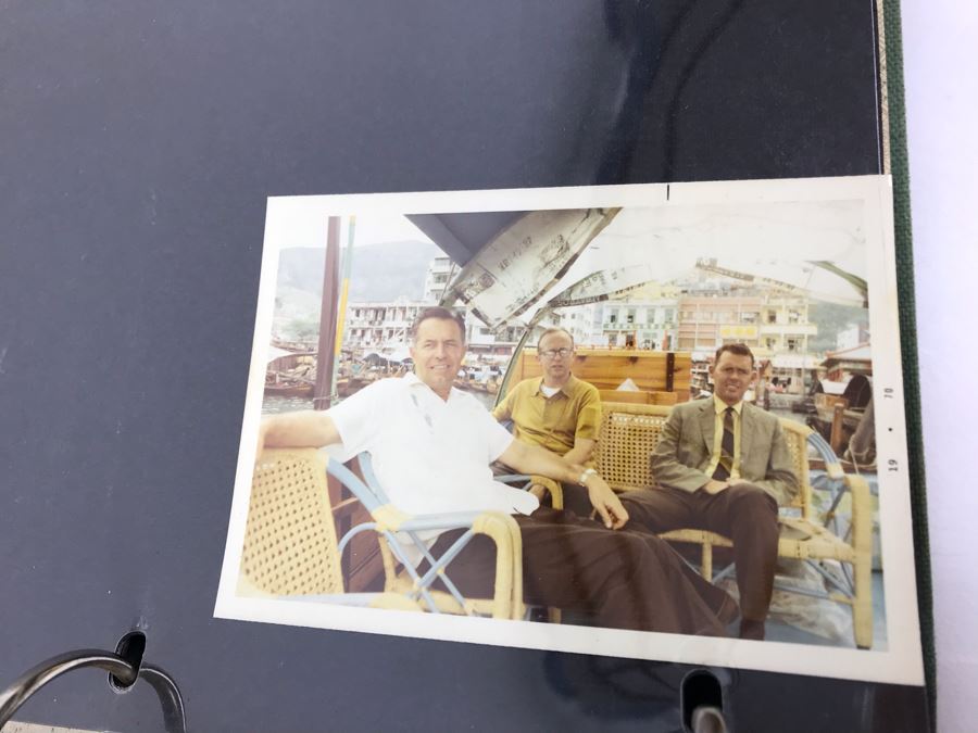 William H Harris Capt. USN CO USS Seminole 3-Ring Binder Of Photographs Of USS Seminole (LKA-104) Includes Invitation To Change Of Command Ceremony - See Photos [Photo 81]