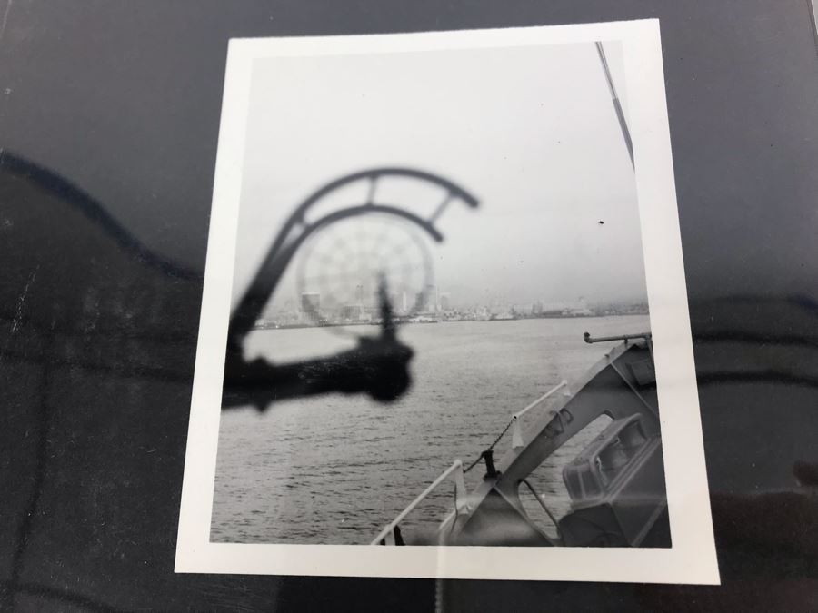 William H Harris Capt. USN CO USS Seminole 3-Ring Binder Of Photographs Of USS Seminole (LKA-104) Includes Invitation To Change Of Command Ceremony - See Photos [Photo 78]