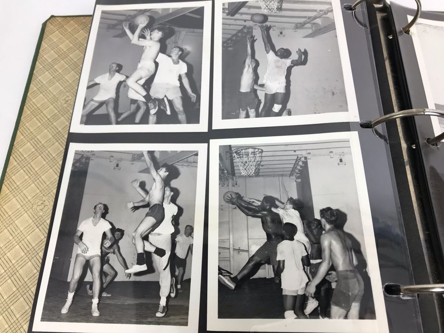 William H Harris Capt. USN CO USS Seminole 3-Ring Binder Of Photographs Of USS Seminole (LKA-104) Includes Invitation To Change Of Command Ceremony - See Photos [Photo 76]