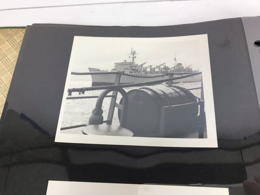 William H Harris Capt. USN CO USS Seminole 3-Ring Binder Of Photographs Of USS Seminole (LKA-104) Includes Invitation To Change Of Command Ceremony - See Photos [Photo 27]