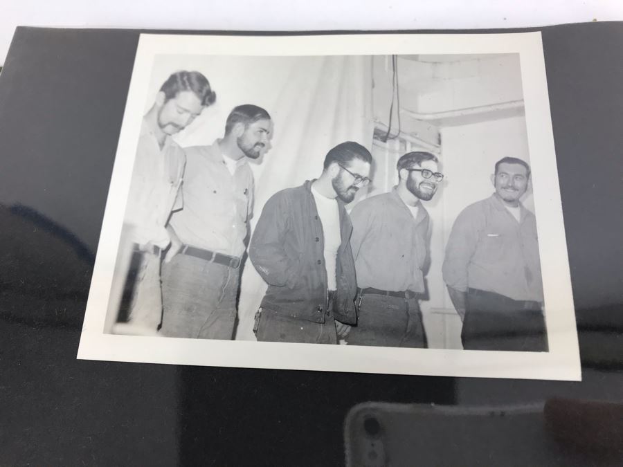 William H Harris Capt. USN CO USS Seminole 3-Ring Binder Of Photographs Of USS Seminole (LKA-104) Includes Invitation To Change Of Command Ceremony - See Photos [Photo 70]