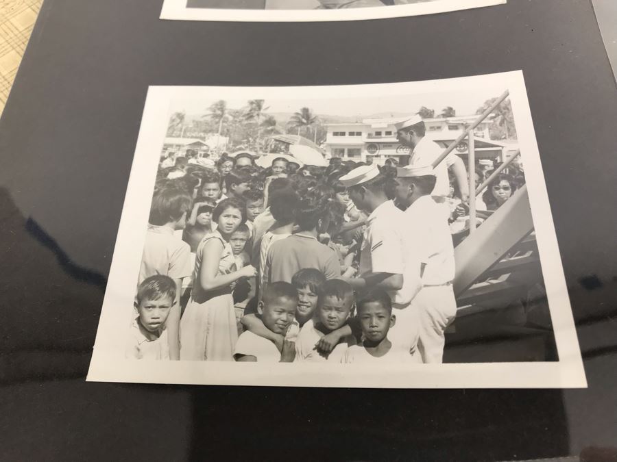 William H Harris Capt. USN CO USS Seminole 3-Ring Binder Of Photographs Of USS Seminole (LKA-104) Includes Invitation To Change Of Command Ceremony - See Photos [Photo 30]