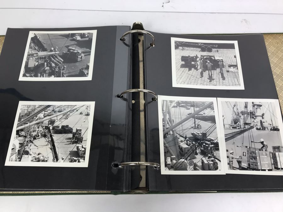 William H Harris Capt. USN CO USS Seminole 3-Ring Binder Of Photographs Of USS Seminole (LKA-104) Includes Invitation To Change Of Command Ceremony - See Photos [Photo 65]