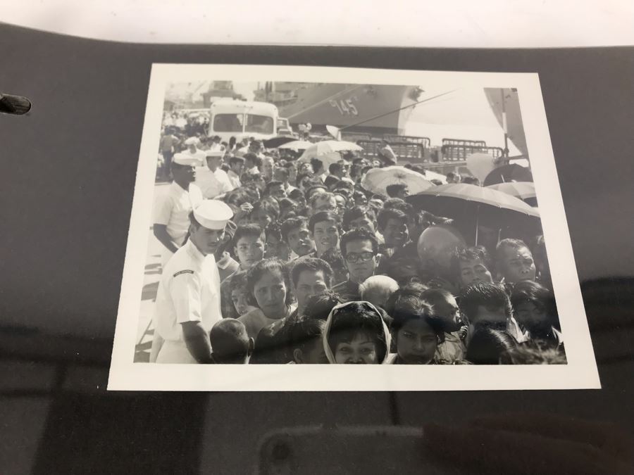 William H Harris Capt. USN CO USS Seminole 3-Ring Binder Of Photographs Of USS Seminole (LKA-104) Includes Invitation To Change Of Command Ceremony - See Photos [Photo 31]