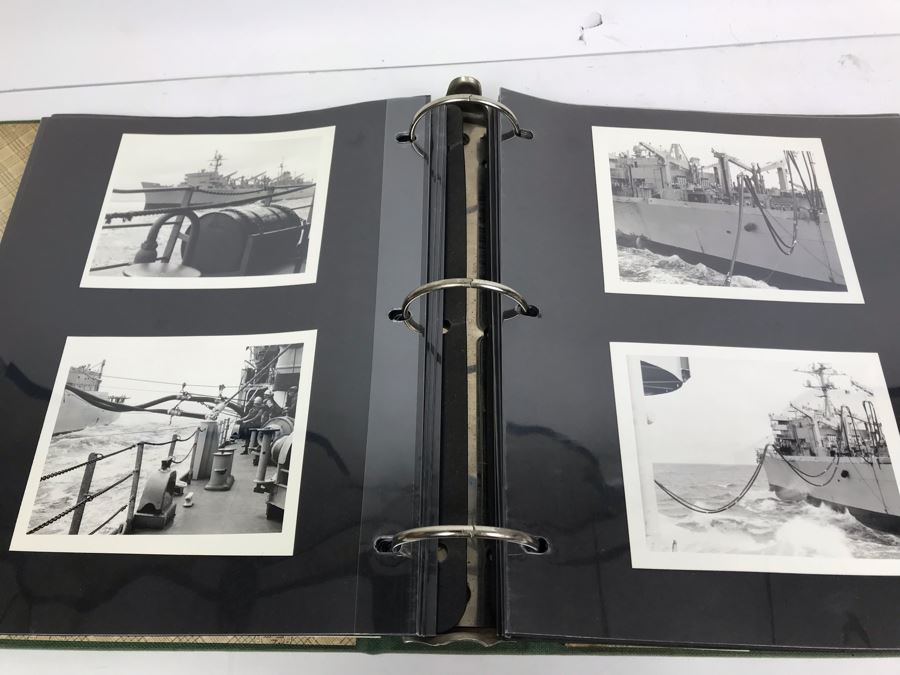 William H Harris Capt. USN CO USS Seminole 3-Ring Binder Of Photographs Of USS Seminole (LKA-104) Includes Invitation To Change Of Command Ceremony - See Photos [Photo 26]