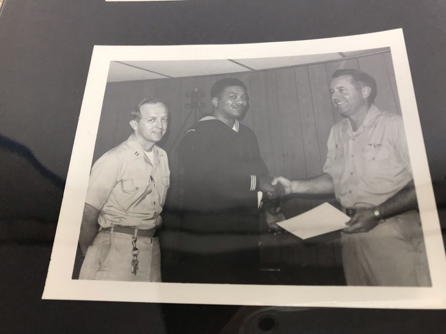 William H Harris Capt. USN CO USS Seminole 3-Ring Binder Of Photographs Of USS Seminole (LKA-104) Includes Invitation To Change Of Command Ceremony - See Photos [Photo 44]