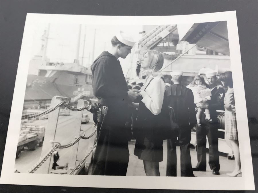 William H Harris Capt. USN CO USS Seminole 3-Ring Binder Of Photographs Of USS Seminole (LKA-104) Includes Invitation To Change Of Command Ceremony - See Photos [Photo 9]