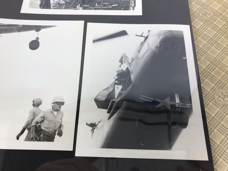 William H Harris Capt. USN CO USS Seminole 3-Ring Binder Of Photographs Of USS Seminole (LKA-104) Includes Invitation To Change Of Command Ceremony - See Photos [Photo 57]