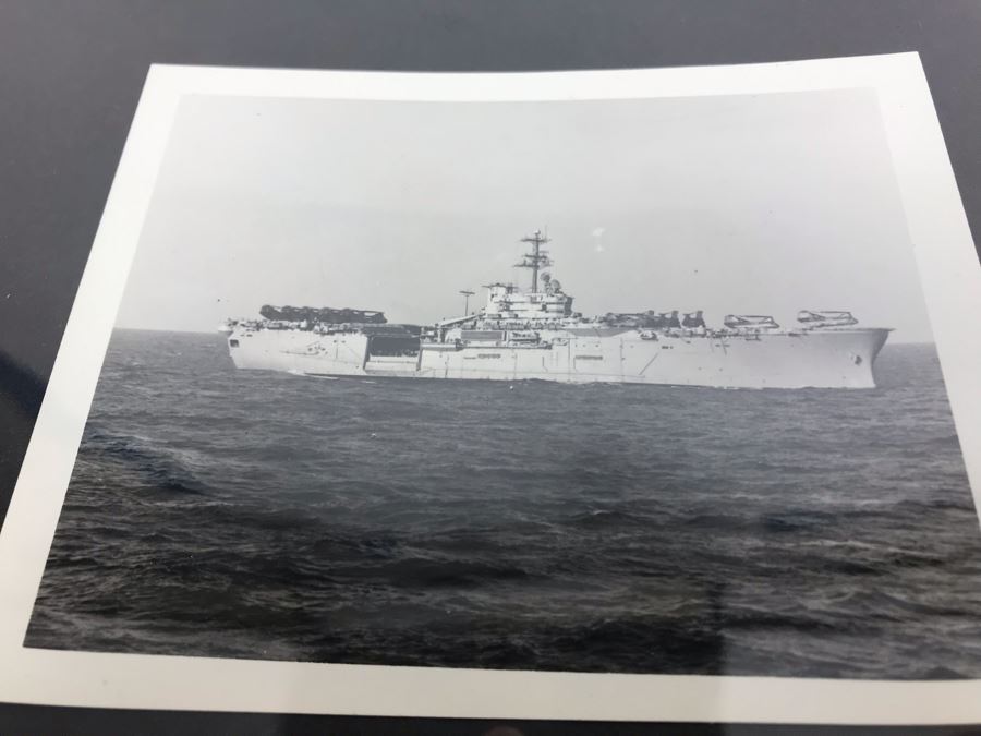 William H Harris Capt. USN CO USS Seminole 3-Ring Binder Of Photographs Of USS Seminole (LKA-104) Includes Invitation To Change Of Command Ceremony - See Photos [Photo 53]