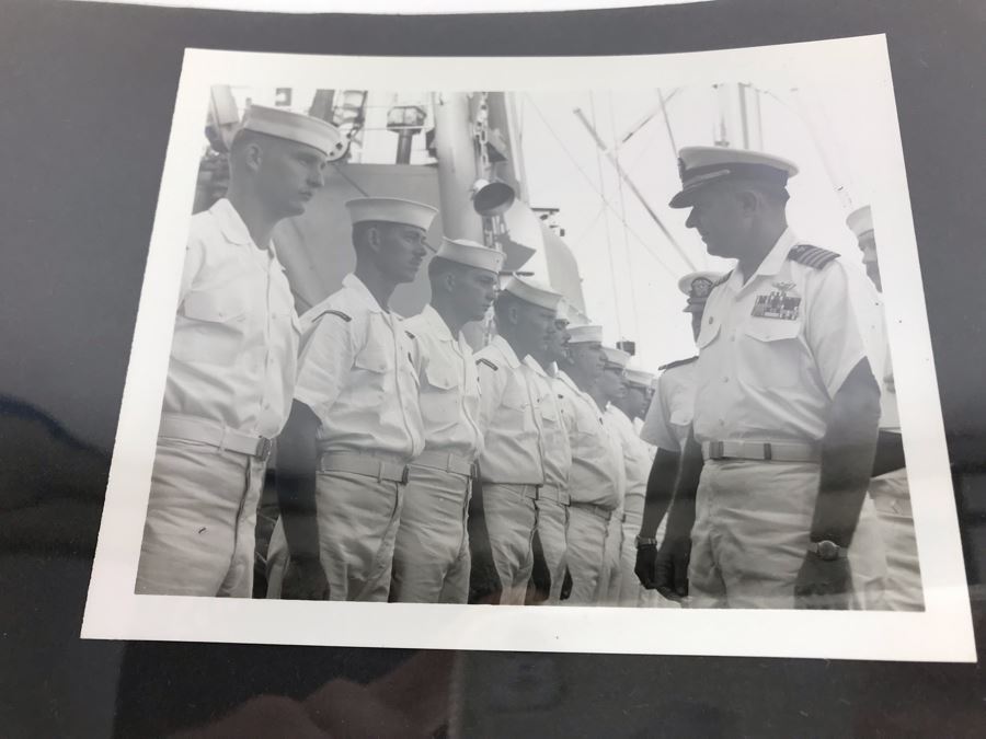 William H Harris Capt. USN CO USS Seminole 3-Ring Binder Of Photographs Of USS Seminole (LKA-104) Includes Invitation To Change Of Command Ceremony - See Photos [Photo 39]