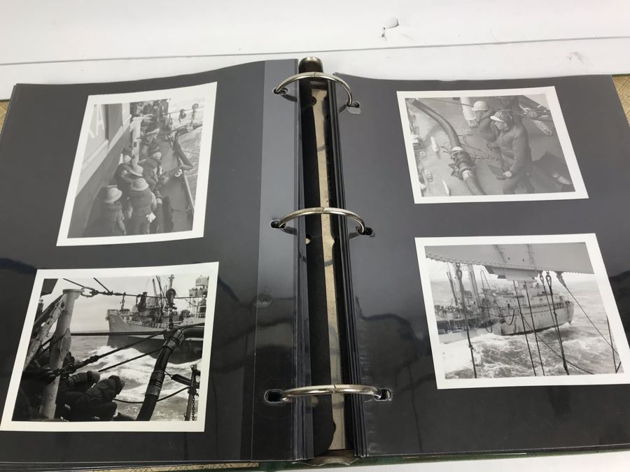 William H Harris Capt. USN CO USS Seminole 3-Ring Binder Of Photographs Of USS Seminole (LKA-104) Includes Invitation To Change Of Command Ceremony - See Photos [Photo 49]