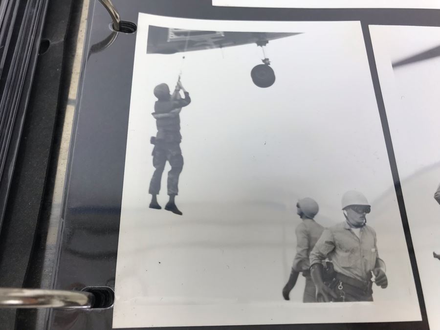 William H Harris Capt. USN CO USS Seminole 3-Ring Binder Of Photographs Of USS Seminole (LKA-104) Includes Invitation To Change Of Command Ceremony - See Photos [Photo 56]