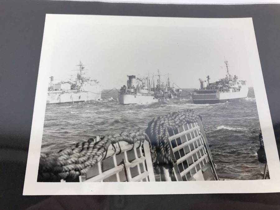 William H Harris Capt. USN CO USS Seminole 3-Ring Binder Of Photographs Of USS Seminole (LKA-104) Includes Invitation To Change Of Command Ceremony - See Photos [Photo 48]