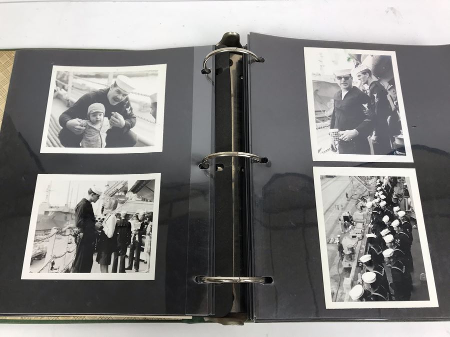 William H Harris Capt. USN CO USS Seminole 3-Ring Binder Of Photographs Of USS Seminole (LKA-104) Includes Invitation To Change Of Command Ceremony - See Photos [Photo 8]