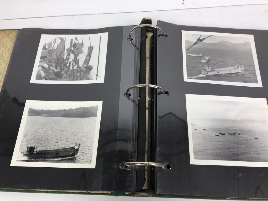 William H Harris Capt. USN CO USS Seminole 3-Ring Binder Of Photographs Of USS Seminole (LKA-104) Includes Invitation To Change Of Command Ceremony - See Photos [Photo 21]