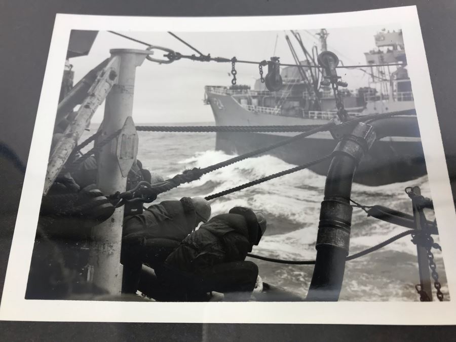William H Harris Capt. USN CO USS Seminole 3-Ring Binder Of Photographs Of USS Seminole (LKA-104) Includes Invitation To Change Of Command Ceremony - See Photos [Photo 51]