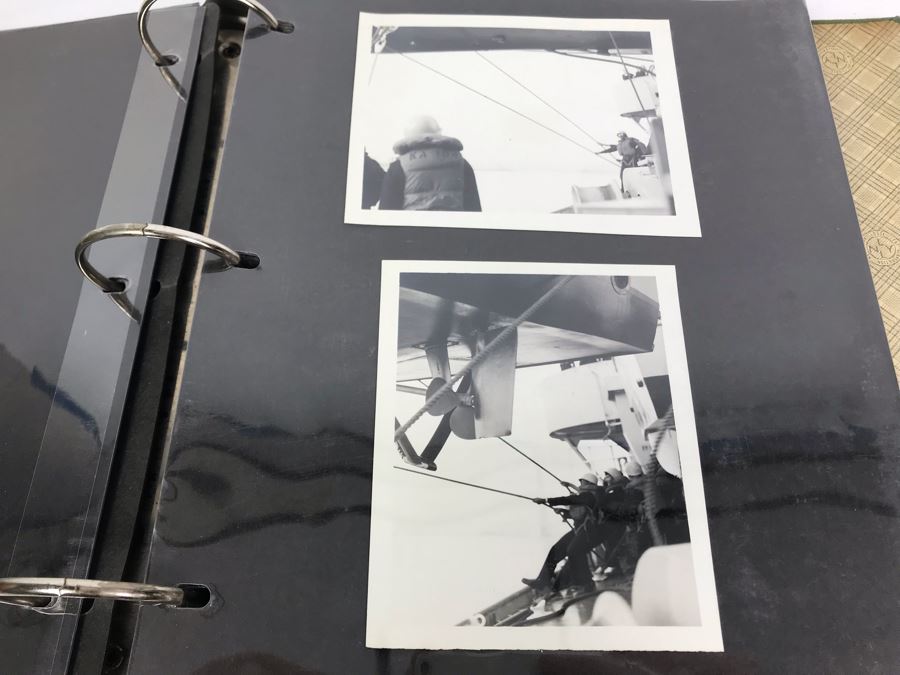 William H Harris Capt. USN CO USS Seminole 3-Ring Binder Of Photographs Of USS Seminole (LKA-104) Includes Invitation To Change Of Command Ceremony - See Photos [Photo 15]