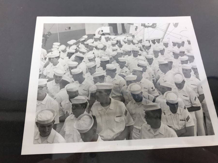 William H Harris Capt. USN CO USS Seminole 3-Ring Binder Of Photographs Of USS Seminole (LKA-104) Includes Invitation To Change Of Command Ceremony - See Photos [Photo 40]