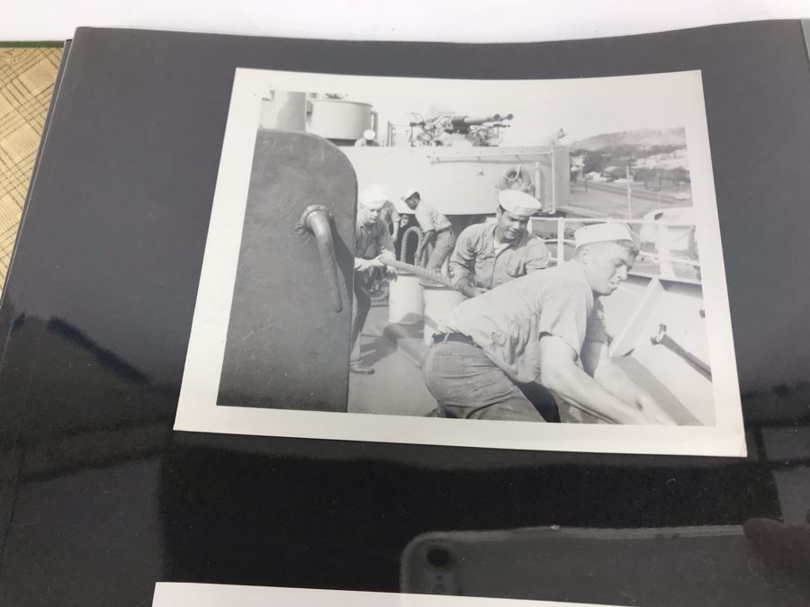 William H Harris Capt. USN CO USS Seminole 3-Ring Binder Of Photographs Of USS Seminole (LKA-104) Includes Invitation To Change Of Command Ceremony - See Photos [Photo 29]