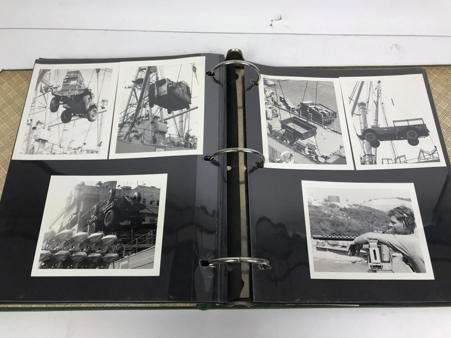 William H Harris Capt. USN CO USS Seminole 3-Ring Binder Of Photographs Of USS Seminole (LKA-104) Includes Invitation To Change Of Command Ceremony - See Photos [Photo 66]