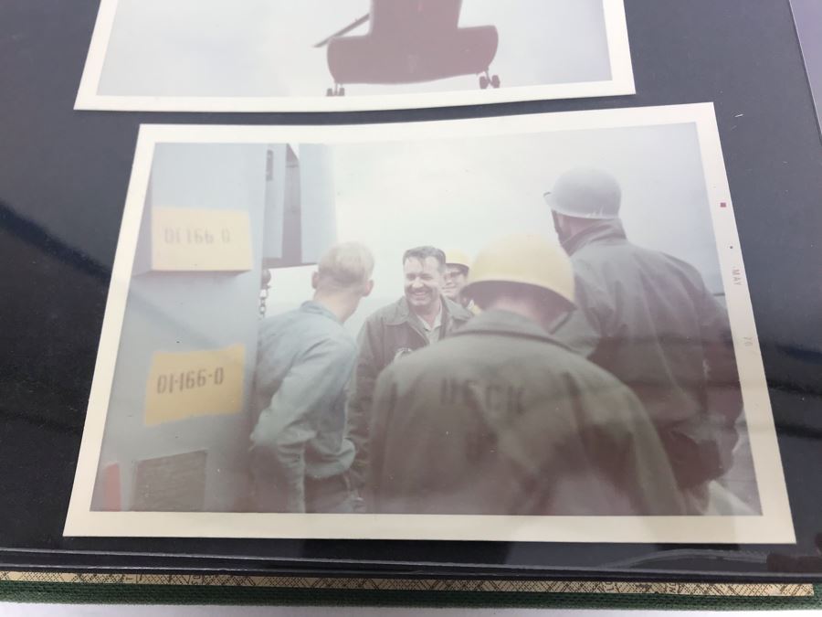 William H Harris Capt. USN CO USS Seminole 3-Ring Binder Of Photographs Of USS Seminole (LKA-104) Includes Invitation To Change Of Command Ceremony - See Photos [Photo 60]
