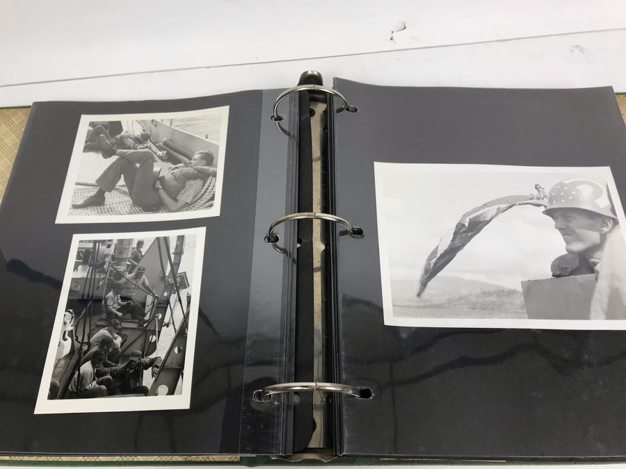 William H Harris Capt. USN CO USS Seminole 3-Ring Binder Of Photographs Of USS Seminole (LKA-104) Includes Invitation To Change Of Command Ceremony - See Photos [Photo 24]