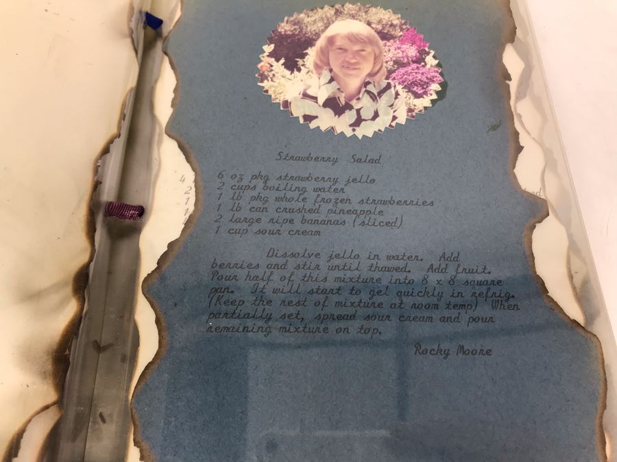 COMMATVAQWINGPAC Officers Wives 1975-1977 Island Cuisine Cookbook With Wooden Binding - See Photos [Photo 12]