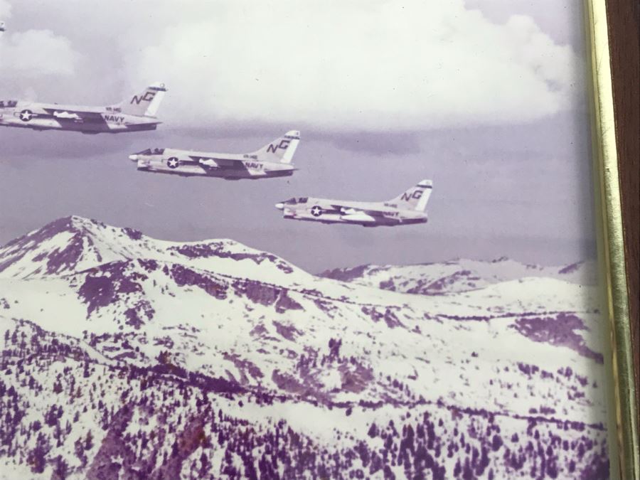 Photograph Of Strike Fighter Squadron 146 VA-146 And Navy League Of The United States Certificate Of Appreciation Oak Harbor Area Council Awarded To Rear Admiral William H. Harris, USN 1976 [Photo 5]