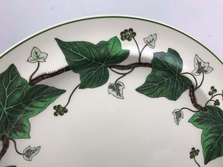Napoleon Ivy Wedgwood Plates: (2) 10.5' And (4) 10' Plates (Replacements Value $350) From William 'Bill' H. Harris, RADM, USN (Ret.) [Photo 5]