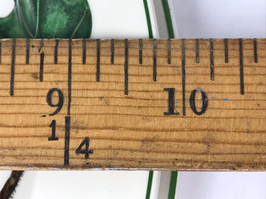 Napoleon Ivy Wedgwood Plates: (2) 10.5' And (4) 10' Plates (Replacements Value $350) From William 'Bill' H. Harris, RADM, USN (Ret.) [Photo 10]