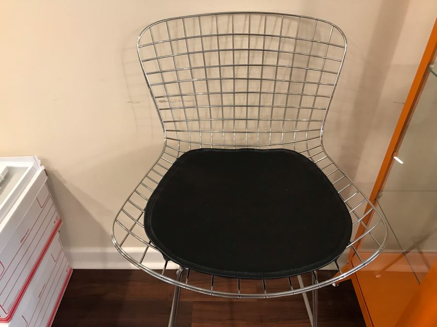 Reproduction Knoll Harry Bertoia Metal Barstool Counter Stool [Photo 5]