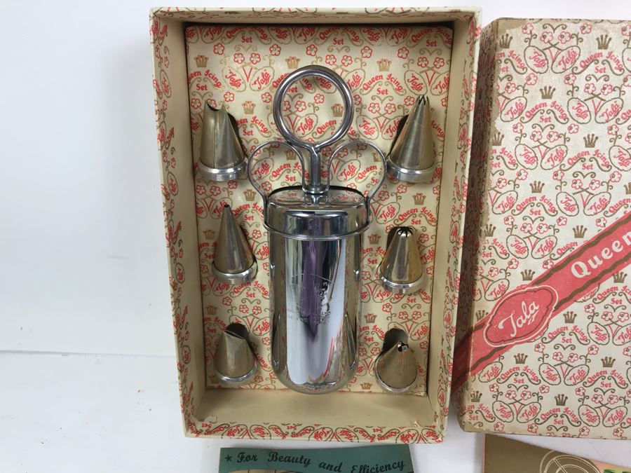 Tala Kitchenware Queen Icing Set New Old Stock [Photo 4]