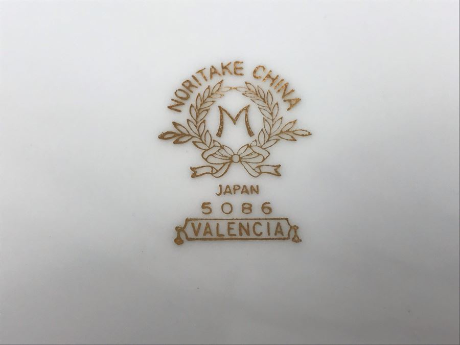 Noritake China Coffee Tea Set Valencia Pattern 5086 Japan Apx 24 Pieces [Photo 3]