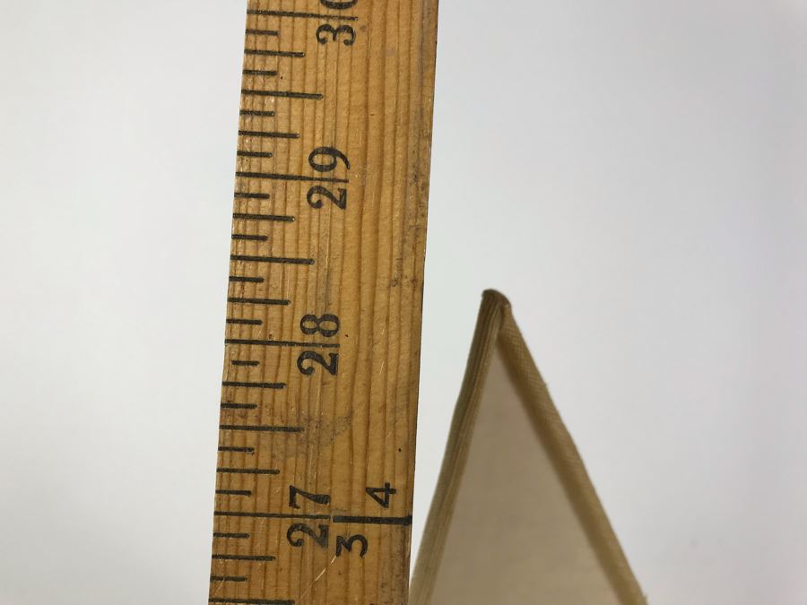 Rare DAUM France Signed Crystal Sailboat Lamp Estimate $1,800 [Photo 14]