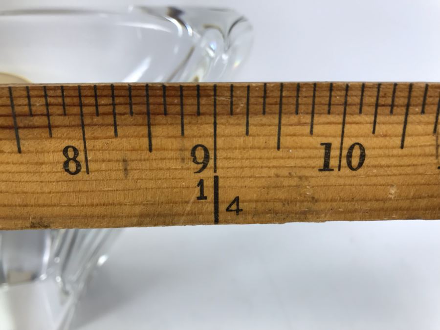 Rare DAUM France Signed Crystal Sailboat Lamp Estimate $1,800 [Photo 13]