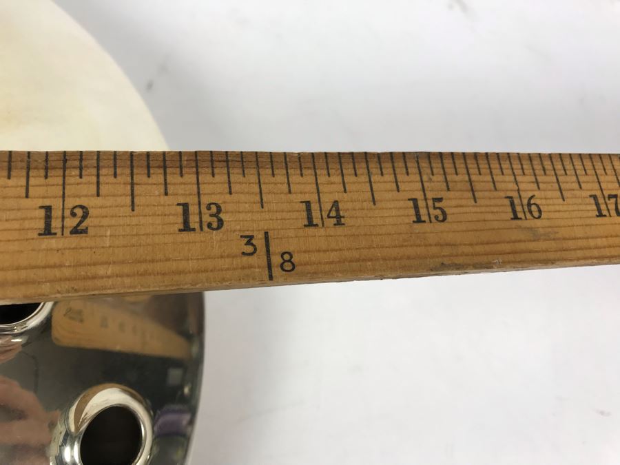 Signed Silverplate Lino Sabattini Halley Vase 13'W Estimate $1,300 [Photo 17]