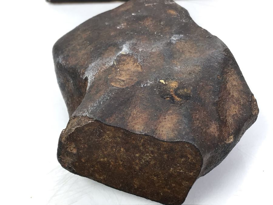 Set Of (4) Ancient Rocks Including Rock Embedded With Fossils [Photo 19]