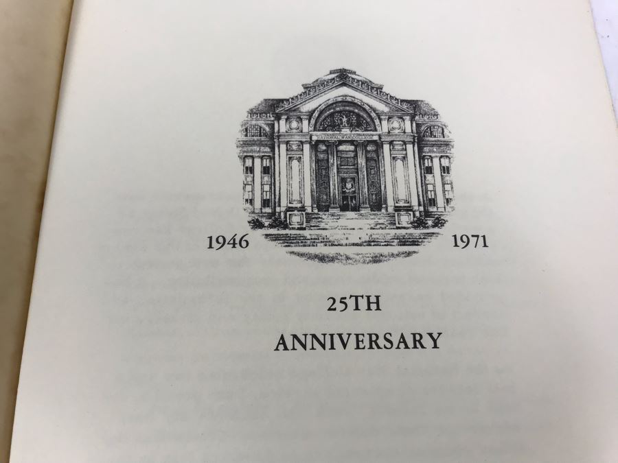 The National War College Graduation Exercises Program 1970-1971 And Research Paper From National War College By William H. Harris Captain, USN 1971 And Class Of 1971 Assignments Showing Capt Harris Assigned As CO USS Coral Sea [Photo 2]
