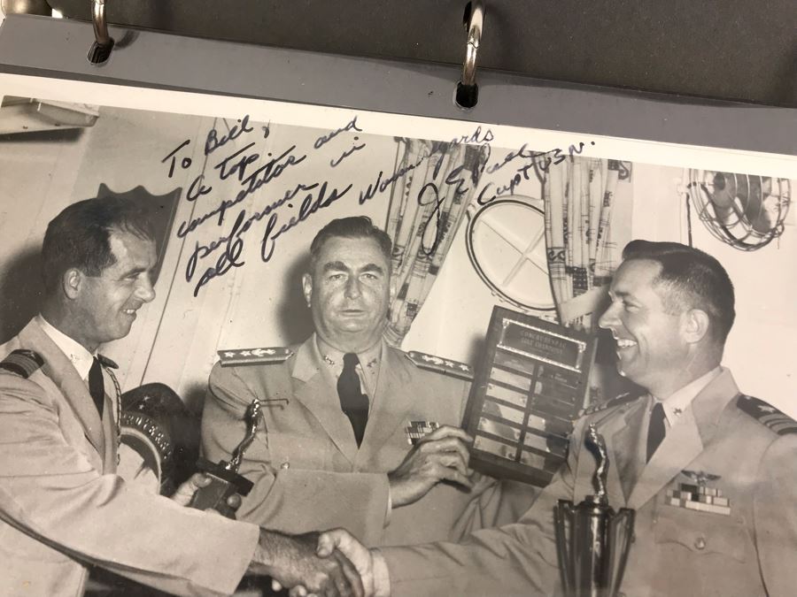 Various DASH CCDP Photographs And Letters Including Signed Letter From The Secretary Of The NAVY Paul H. Nitze - See Photos [Photo 4]