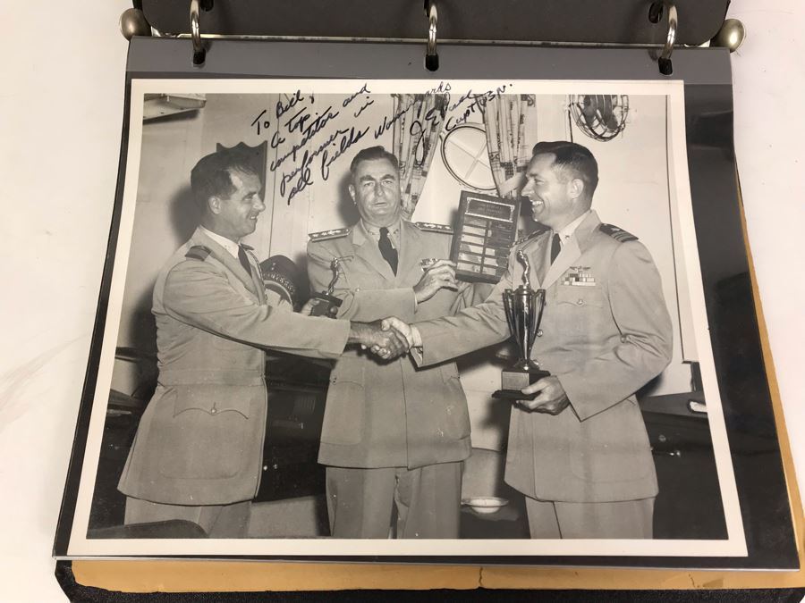 Various DASH CCDP Photographs And Letters Including Signed Letter From The Secretary Of The NAVY Paul H. Nitze - See Photos [Photo 3]