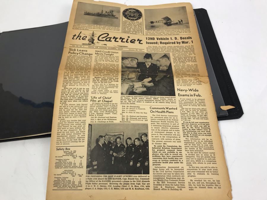 Various DASH CCDP Photographs And Letters Including Signed Letter From The Secretary Of The NAVY Paul H. Nitze - See Photos [Photo 26]