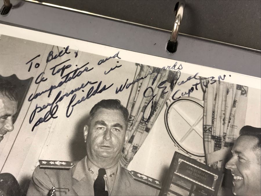 Various DASH CCDP Photographs And Letters Including Signed Letter From The Secretary Of The NAVY Paul H. Nitze - See Photos [Photo 5]