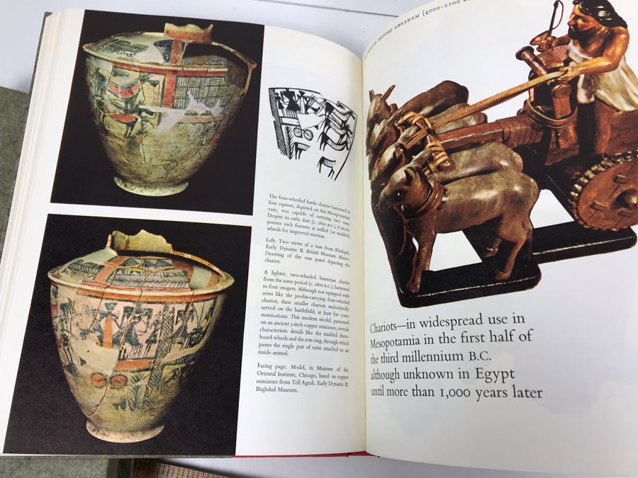 Set Of 1963 (Appear To Be First Edition) Books The Art Of Warfare In Biblical Lands By Yigael Yadin Signed By R. Zeevy, Aluf, Israel Defense Forces 1968 [Photo 16]