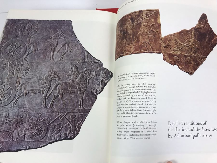 Set Of 1963 (Appear To Be First Edition) Books The Art Of Warfare In Biblical Lands By Yigael Yadin Signed By R. Zeevy, Aluf, Israel Defense Forces 1968 [Photo 21]